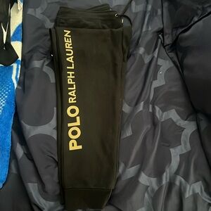 Polo Ralph Lauren — Joggers — size XL black & gold